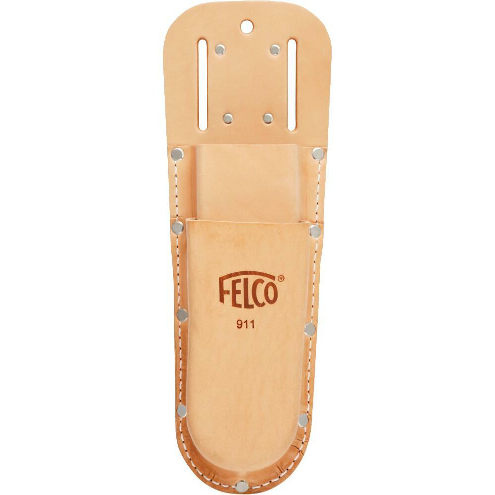 FELCO 911 étui double support cuir pour sécateur et élagueur haute résistance