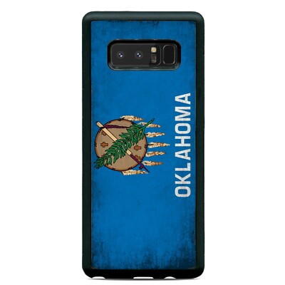 Distressed Oklahoma Flag Case Cover Samsung Galaxy S23 S22 Plus Ultra S21+ S20