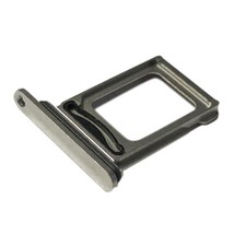 For iPhone 12 Pro / Pro Max Dual Sim Card Tray Holder Silver