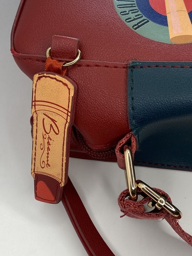 BESAME COSMETICS Weekender Makeup Travel Bag With Charm 12" x 8" x 4" - Picture 8 of 16