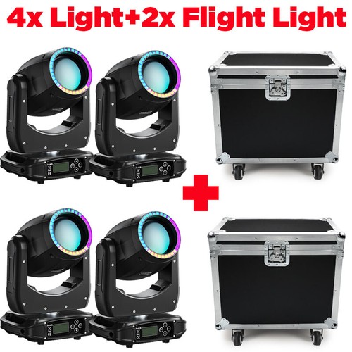 Luz principal móvil LED 200W RGBW Gobo Beam iluminación puntual de escenario DJ disco Bar DMX - Imagen 15 de 20