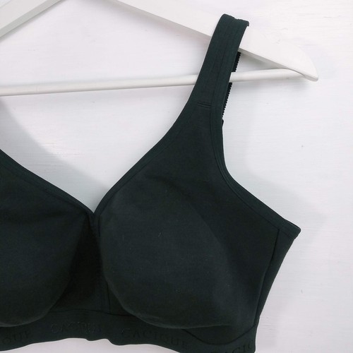 Sujetador Lane Bryant Cacique sin forro cobertura completa sin cables negro beige - Imagen 18 de 26