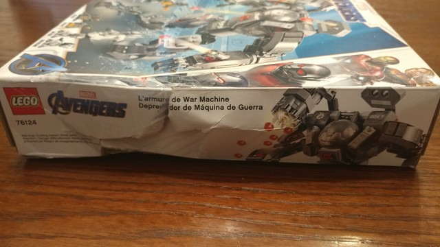 Lego 76124 Marvel Avengers War Machine Buster Building Kit 362 Pieces