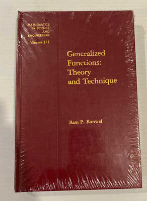 Generalized Functions : Theory and Technique (Monograph) by Ram P. Kanwal