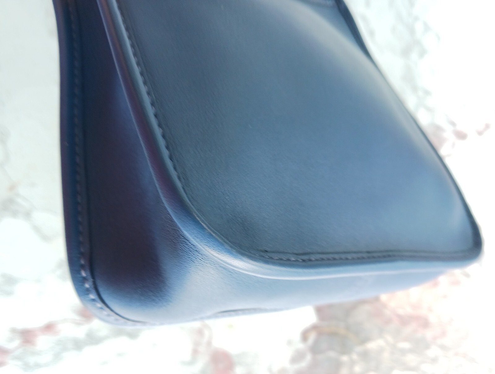 Coach 6610 Vintage Mini Janice Cobalt Blue Crossbody Bag image 10