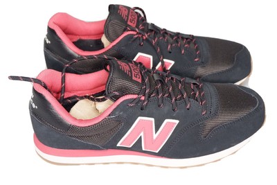 new balance 500 black and pink