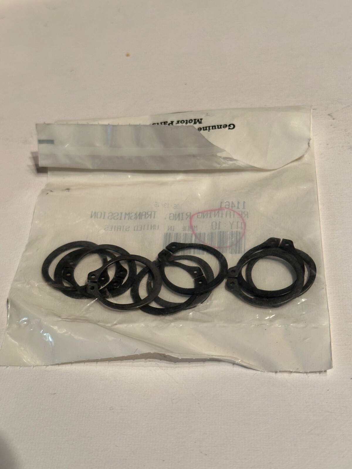 HARLEY 10200105 TRANSMISSION RETAINING RING *QTY 10* OEM NOS eBay