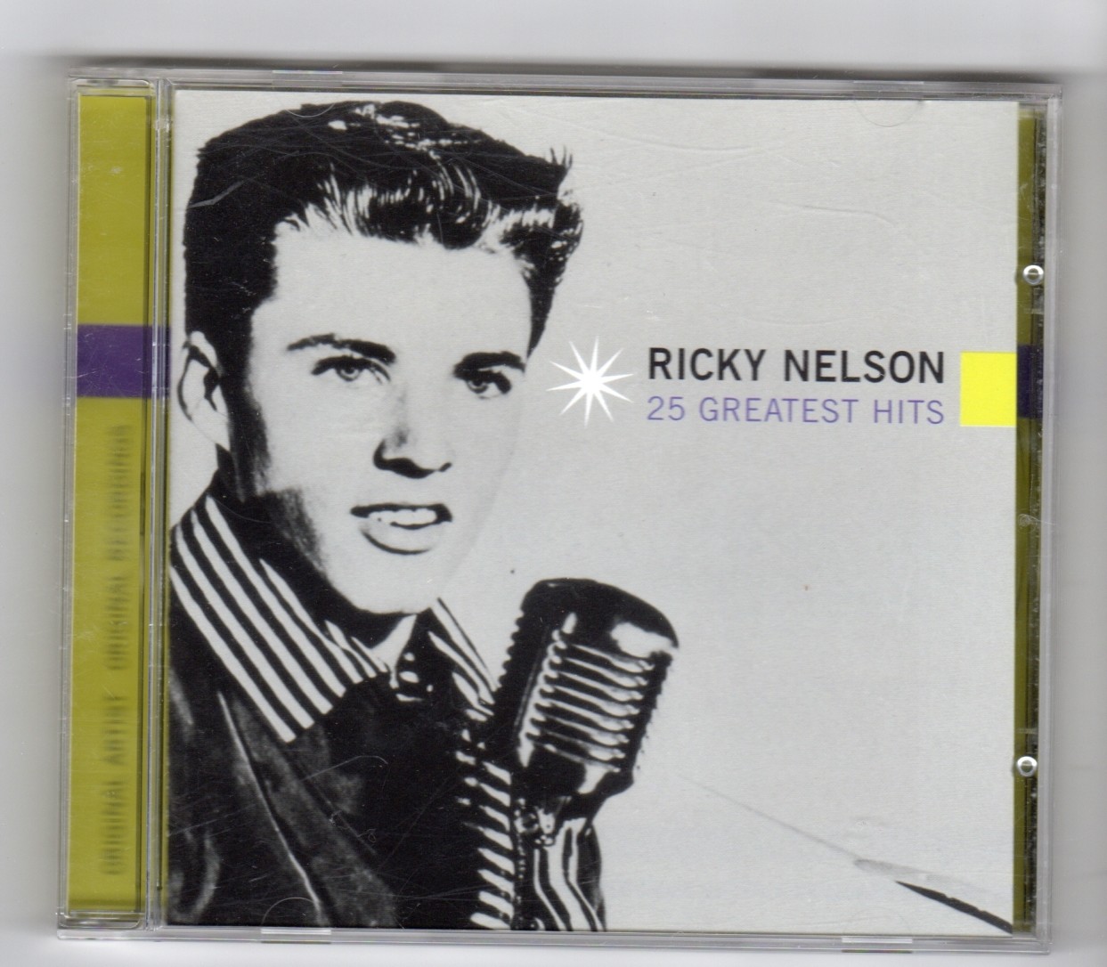 (HY387) Ricky Nelson, 25 Greatest Hits - 1998 CD
