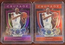 RJ Barrett 2019 Prizm Draft Picks Crusade Purple and Red Prizm Rookie RC #72