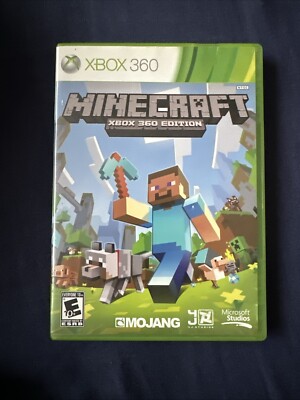 Minecraft Xbox 360 Edition (Small Crater On Case) 