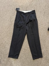 Yves saint laurent Vintage Wool Blend Cuffed Pants Mens 36x32