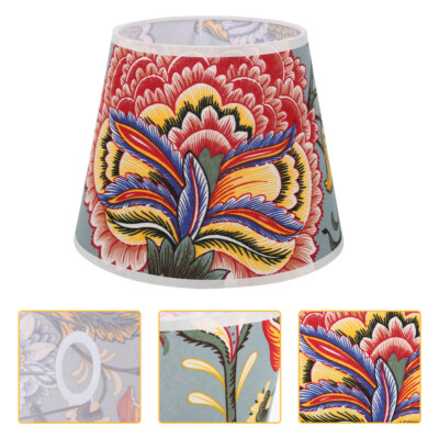 Flower Lamp Shade Unique Lamp Shade Bedroom Living Room vendre Decorative E27 Lamp