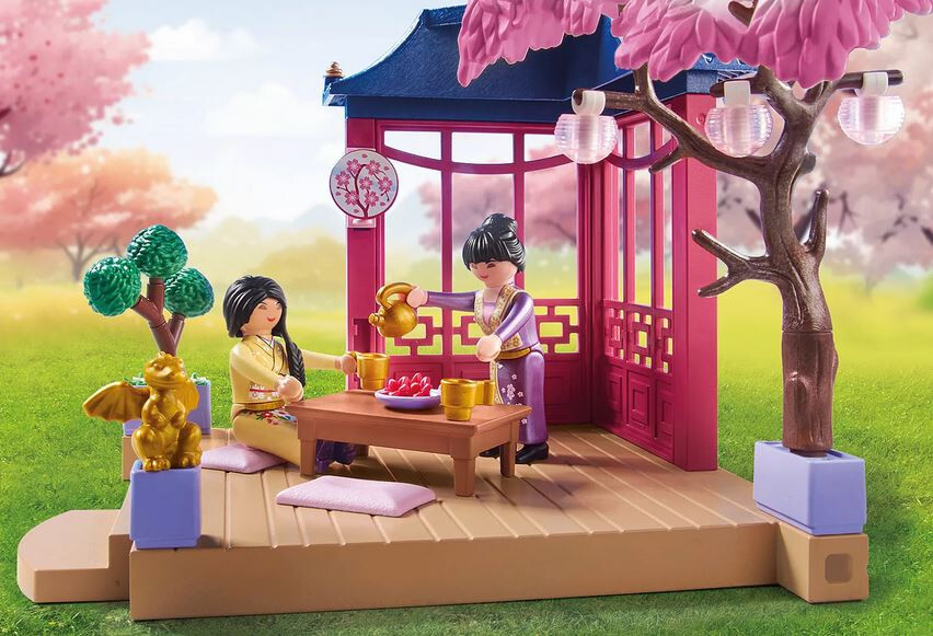 Playmobil Promo Pack Set 71762 Asian Japanese Garden with Panda