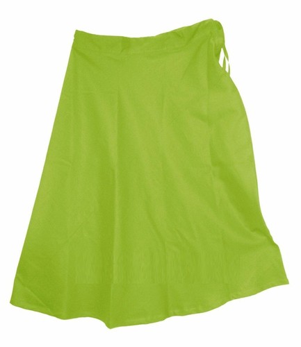 Saree Petticoat Lining Underskirt Indian Soft 100% Pure Cotton Sari Inskirt - 第 25/25 張圖片