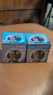 2 Ravensburger Puzzleball DFB Fan Artikel 2006 Fabian Ernst & Arne Friedrich Neu
