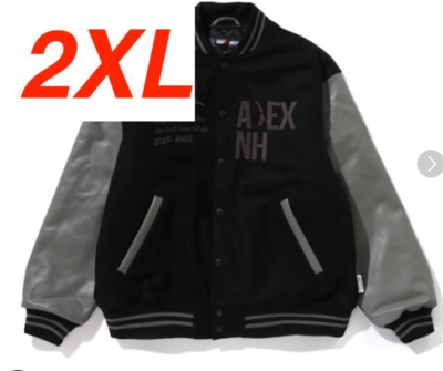 NEIGHBORHOOD BAPE VARSITY JACKET Mサイズ A BATHING APE x NEIGHBORHOOD Varsity Jacket Blue | eBay