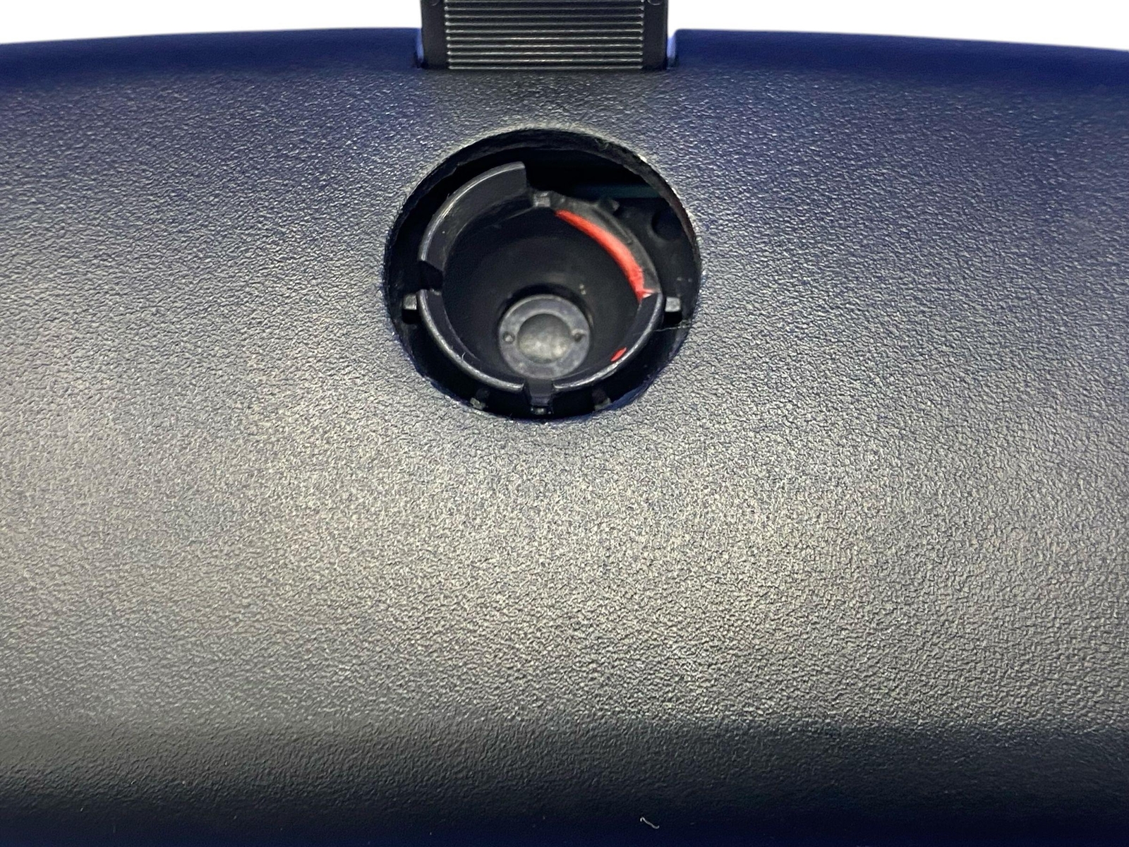 2005 LAMBORGHINI GALLARDOTOP UPPER INTERIOR REAR VIEW MIRROR BLACK *DAMAGED* OEM