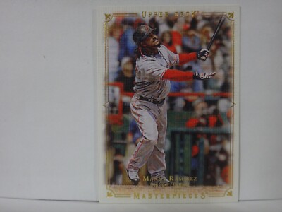 2008 Upper Deck Masterpieces Manny Ramirez #17