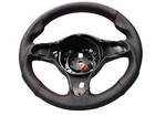 steering wheel cover for Alfa Romeo 159 TI genuine black leather to replace sewing