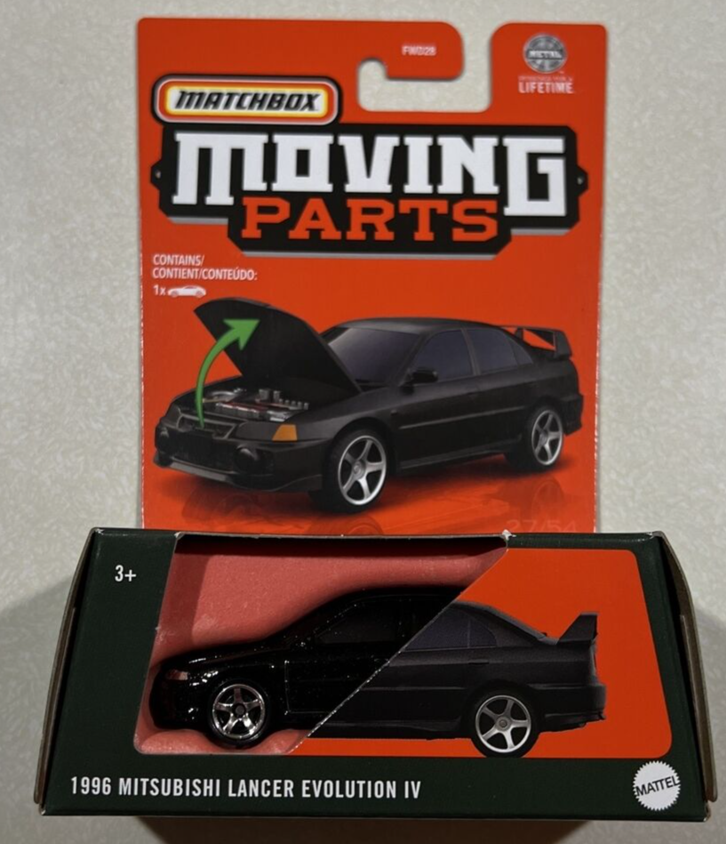 NEW 2024 Matchbox Moving Parts 1996 Mitsubishi Lancer Evolution IV