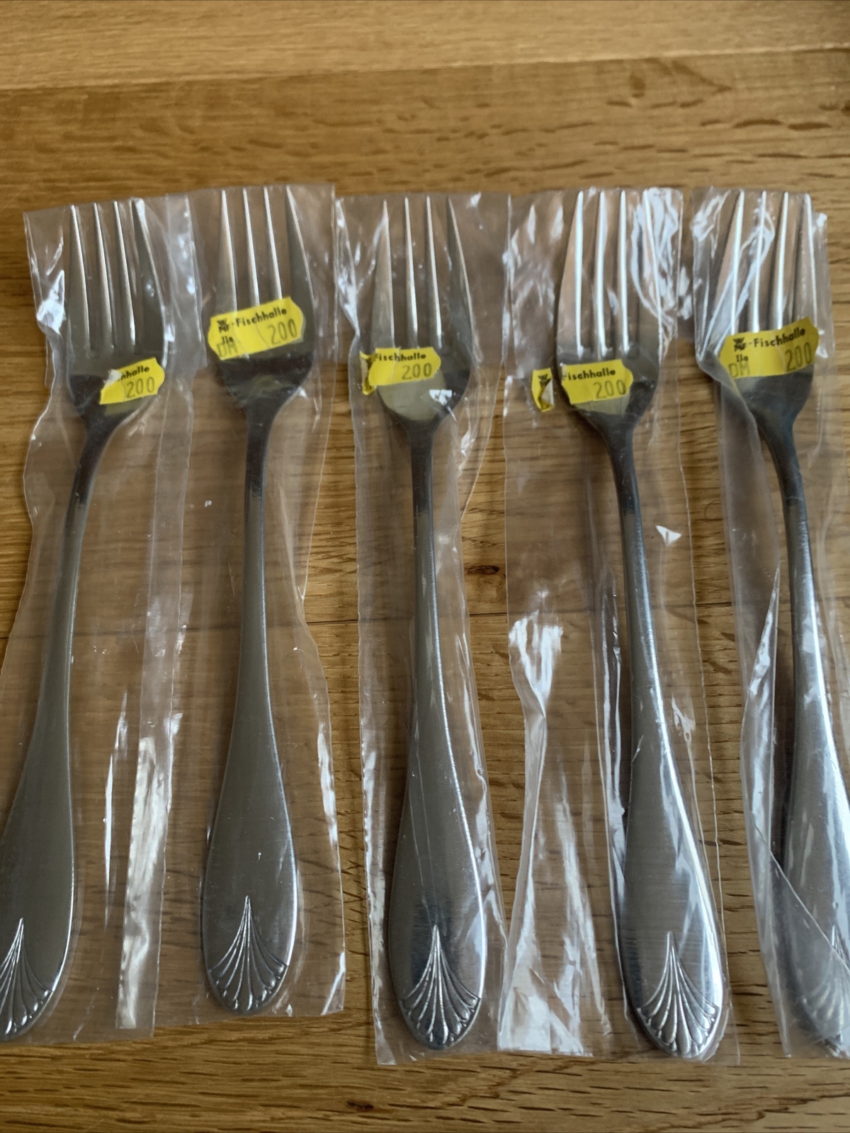 Tischfein Crominox Besteck 5 Menügabeln 19,6 cm in der Originalverpackung