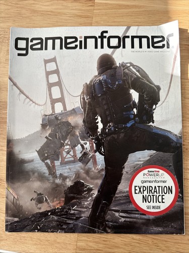 Gameinformer Video Game Magazine #254 CALL OF DUTY ADVANCED WARFARE - Imagen 1 de 8