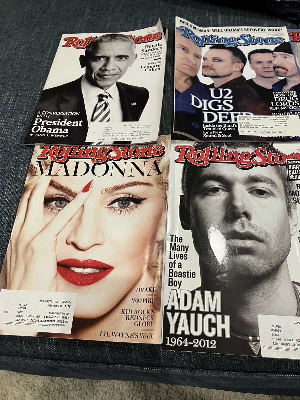 Big Lot 79 Rolling Stone Magazines Last 2 Decades Tupac U2 Bowie AC/DC