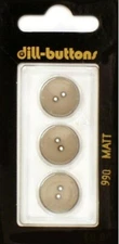 Dill Buttons ~ (0990) - 5/8" - 3 ct