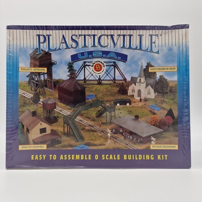 Bachmann Plasticville USA #45971 O-Scale Rural Two Story House