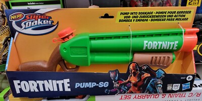 Nerf Super Soaker Fortnite Pump-SG Water Blaster Pump-Action
