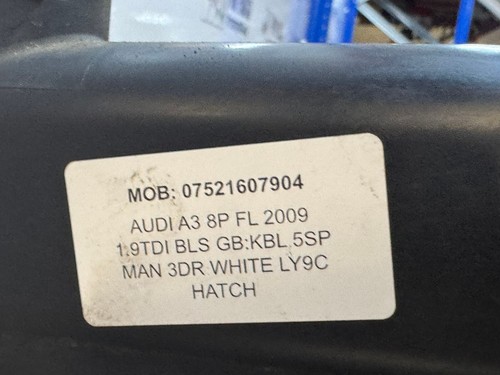 COMPLETE RADPACK AUDI A3 VW CADDY 1.9TDI BLS 1K0121251AK 1K0145803Q 2008-2011 - Picture 4 of 10