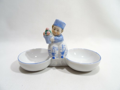Antik Salz Pfeffer Porzellan Salt Pepper Keramik Salz Pfeffer Keramik - Bild 2 von 10