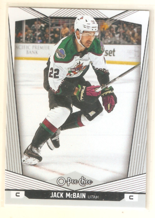 Jack McBain 2024-25 O-Pee-Chee Base Card #250 Utah HC