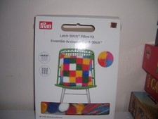 Prym latch stitch pillow kit new Kit patch