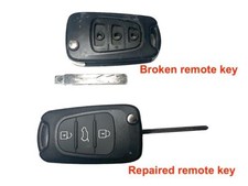Repair service for Hyundai i30 3 button remote flip key 2007 - 2015