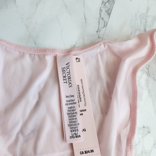 Victoria's Secret Very Sexy Shine Strap Rhinestone Bombshell Brazilian Panty - Picture 11 of 39