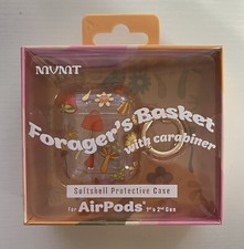MVMT Groovy Mushroom Design Protective Case For 1st And 2nd Gen AirPods