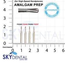 FG245 FG246 FG256 FG257 Carbide Burs Beavers FG 245 246 256 257 FrictionGrip Bur