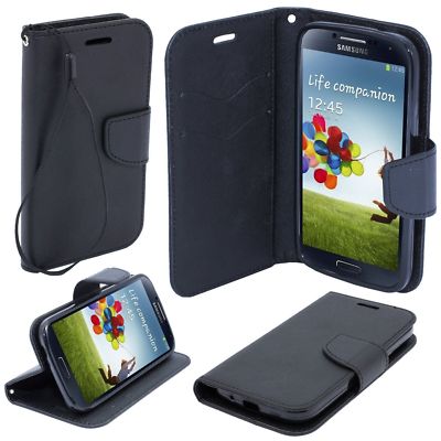 ^ Book Case Handy Tasche Flip Cover Schale Fancy Für Huawei Mate 20 Lite SCHWARZ