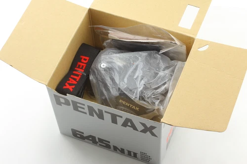[ Top MINT in Box ] Pentax 645NII Medium Format Camera 120 FilmBack From JAPAN