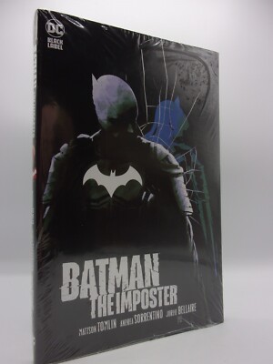 DC Comics/Black Label-Batman: The Imposter (Hardcover/DJ/Graphic Novel, 2022)New