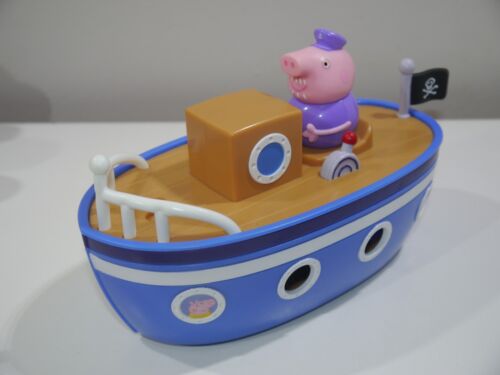 Paquete de juguetes Peppa Pig casa avión a reacción barco/barco cámper coche tostadora 10 figuras - Imagen 14 de 24