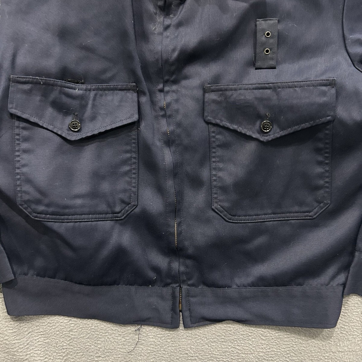 Vintage Mr 2 Ply Jacket Mens 46 Large Blue Workwear Talon