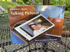 New in Box Sharper Image Talking Photo Album
