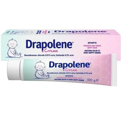 DRAPOLENE ANTISEPTIC CREAM FOR NAPPY RASH 100G