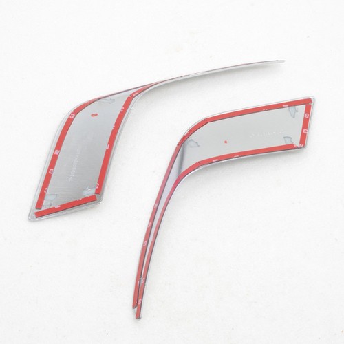 For Honda FIT JAZZ 2014-2017 Chrome Front Fog Light Lamp Eyelid Cover Trim Bezel - Picture 6 of 7