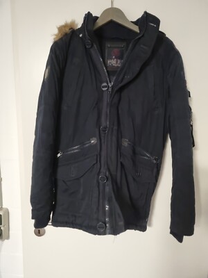 Winterjacke Tom Thomson- Grüße M- Dunkelblau-Topp-Zustand