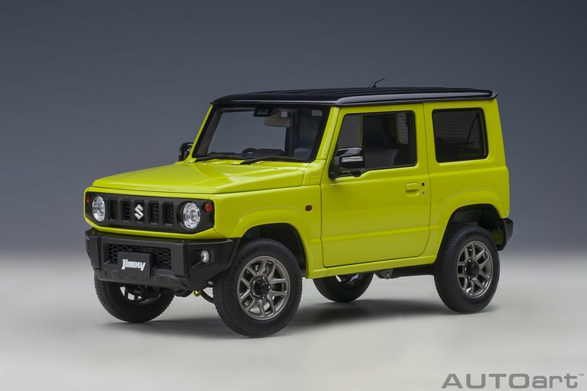 78501 AUTOart 1:18 Suzuki Jimny JB64 yellow / Black Roof | eBay