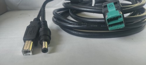 12V Powered USB to Y Cable DC and USB-B 3m, For POS Printer # 01750249768 Nick - Picture 3 of 9