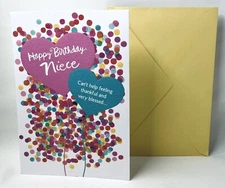Happy Birthday Niece  Greeting Card